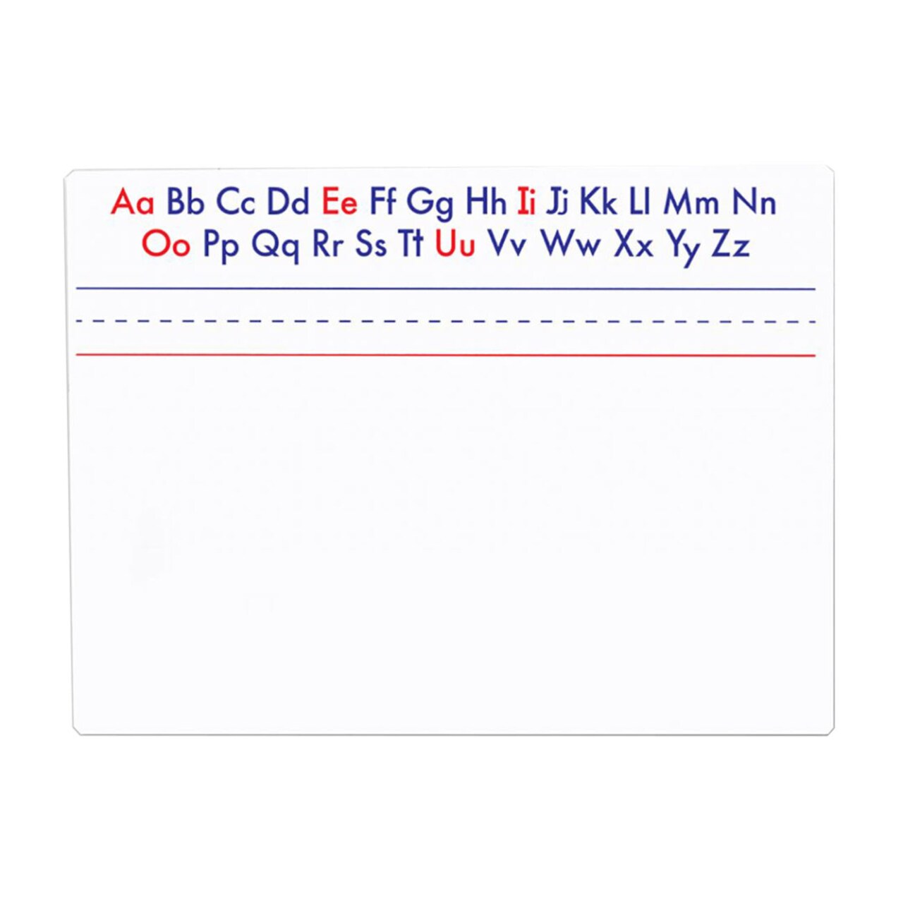 Flipside Products Inc 9" X 12" Two Sided Alphabet Magnetic Dry Erase Board Bulk Class Pack Of 24